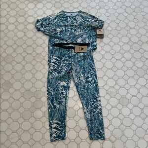 Burton Blue and White Kids Outfit